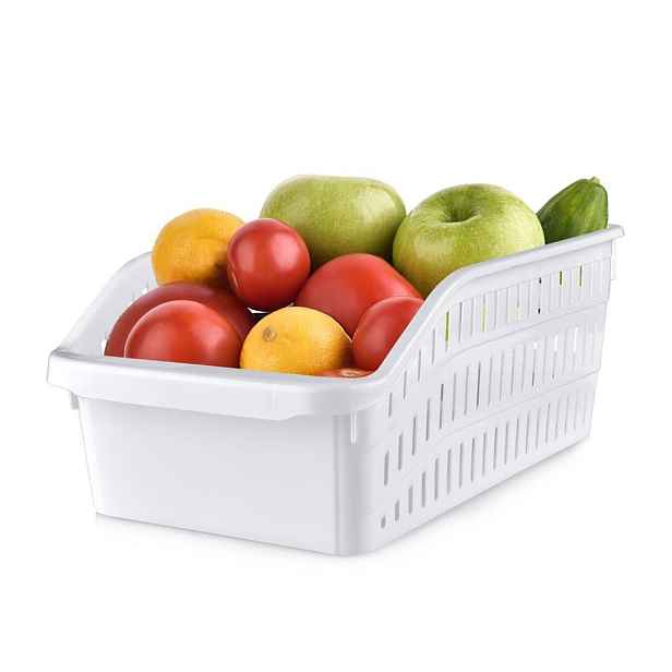Orion Organizér, košík do lednice i police - ADEL, bílý, 30 x 20 x 13 cm