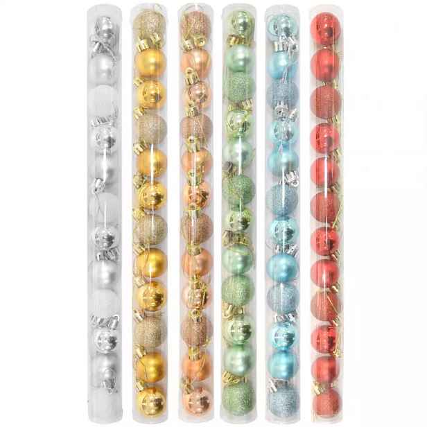 Ozdoby 3 cm sada 12 ks ngb108-mix