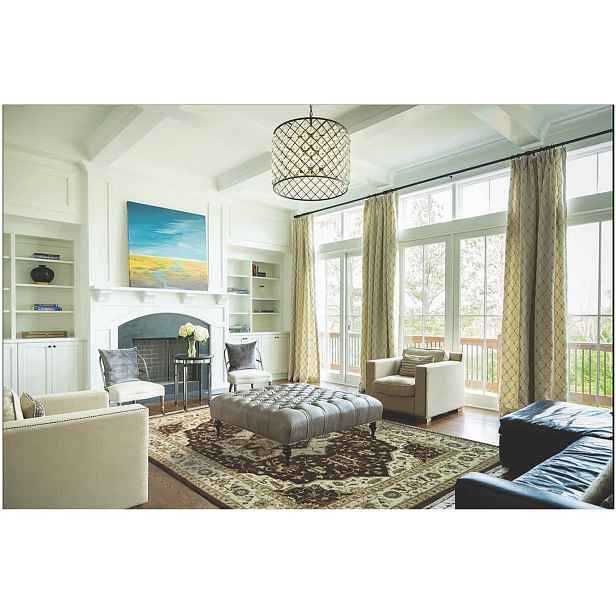 Ručně vázaný kusový koberec Diamond DC-SIRAPI Brown/ivory, 140x200, hnědá, chodba / předsíň, Diamond Carpets India