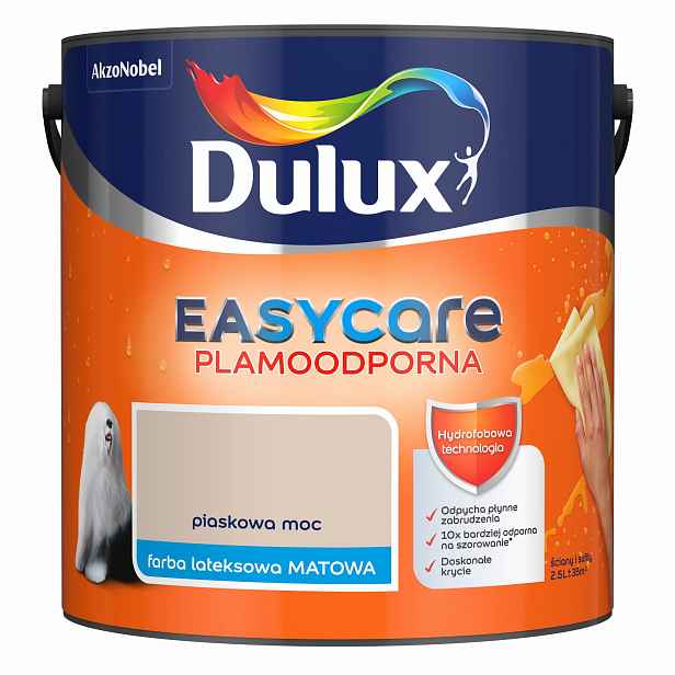 Dulux EasyCare barva Písková Moc mat 2,5L