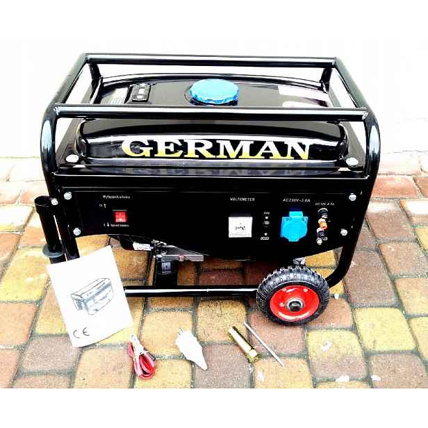 Elektrocentrála 3,63 kVA German 1x230V 1x12V