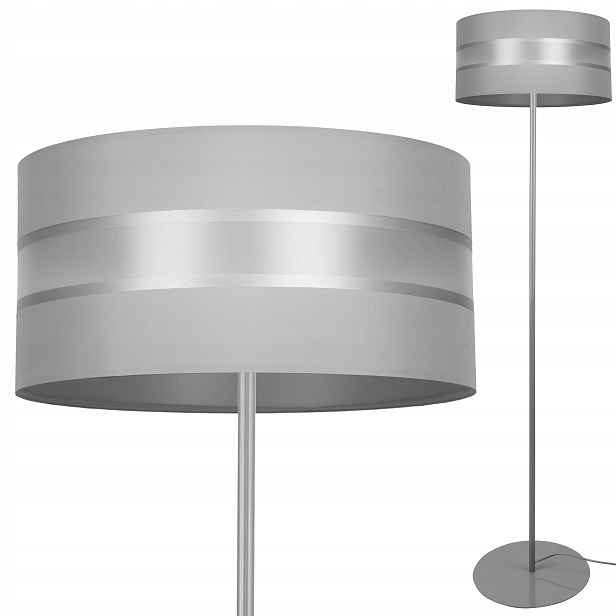 Moderní Podlahová Stojací Lampa S Led Stínítkem 40 CM