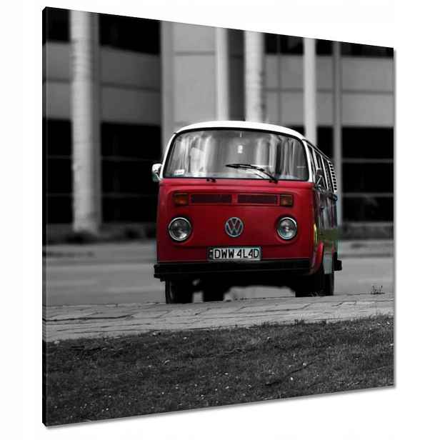 Obrazy 90x90 Červený Vw