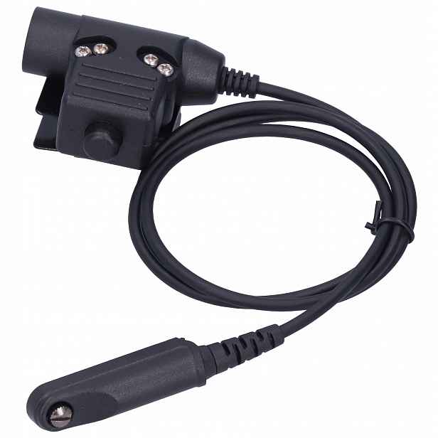 Taktický Vojenský Sluchátkový Adaptér U94 Ptt Pro Baofeng Uvxr A58 UV9R