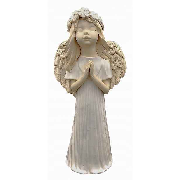 Figurka Anděl Komunijní Dívka – jedinečný dárek výška 26 cm