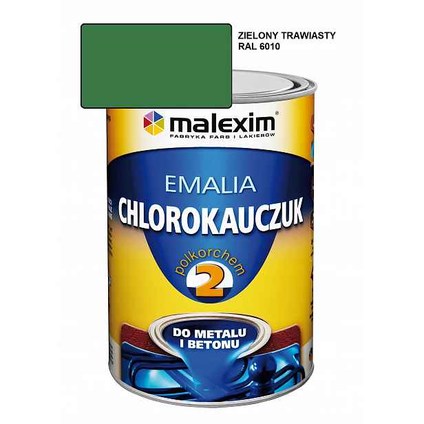 Smaltovaný chlorkaučuk 5L Zelený Travnatý Ral 6010