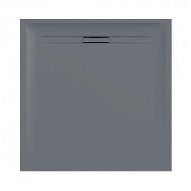 Geberit Sestra - Sprchová vanička 90x90 cm, šedá 550.260.00.2