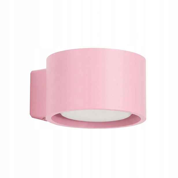 Nástěnná lampa růžová minimalistická Modo SL.2465 Sollux