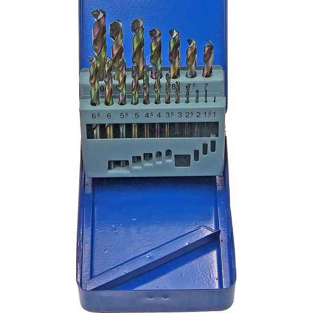 Kobaltové Vrtáky 1-10 MM, 19 Ks Condor E.5253