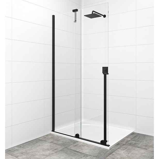 Sprchová zástěna walk-in Walk-In / Dveře 110 cm Swiss Aqua Technologies Walk-in Xmotion SATBWIXM110C