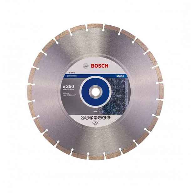 Bosch - Diamantový řezný kotouč na kámen 350x20/25,4 mm 2608602603