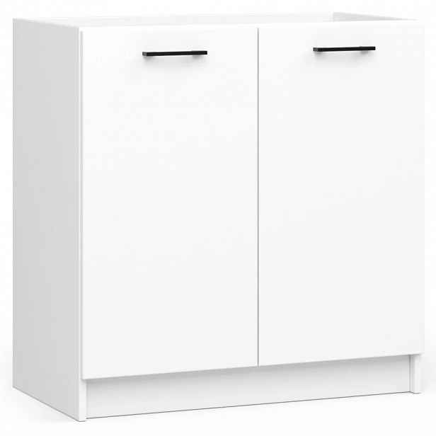 Dřezová skříňka 80 cm VERMINA - bílá