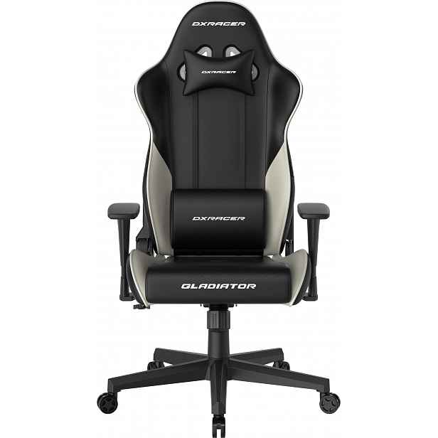 herní židle DXRacer GLADIATOR černo-bílá
