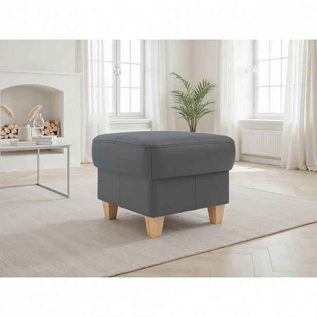 Sit & More TABURET, kůže, 58/48/58 cm