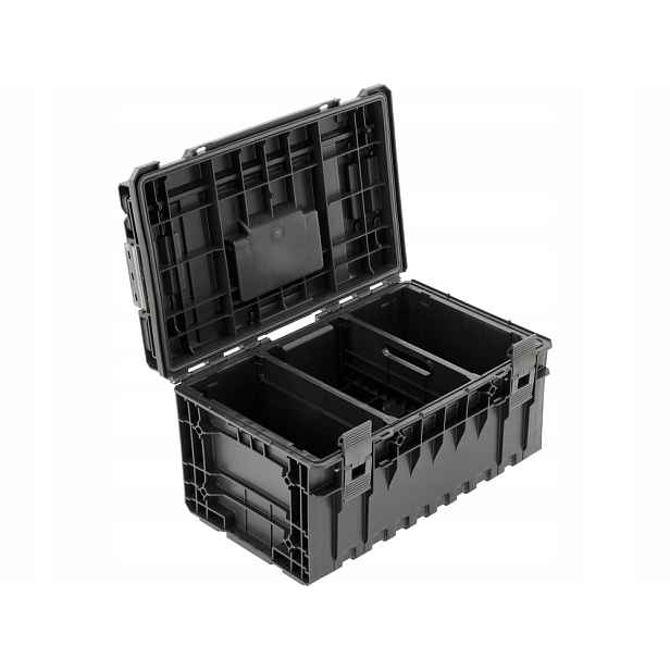 Systémový box na nářadí Yato YT091691 Modulární 38 L s přepážkami