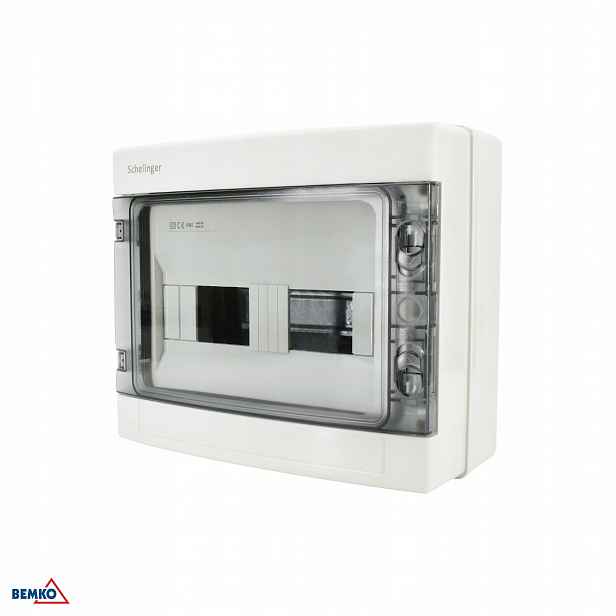 Hermetický Nástěnný Rozvaděč IP65 Svorky 12N+12PE 1X12P