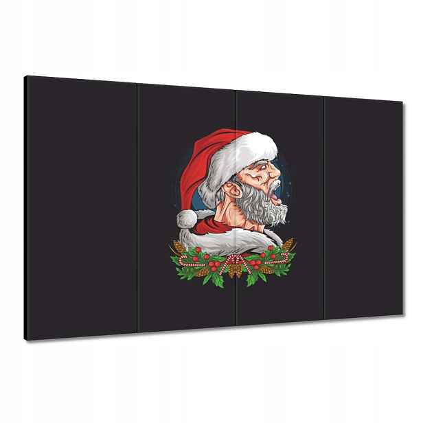 Obrazy 120x80 Rozzlobený Mikuláš