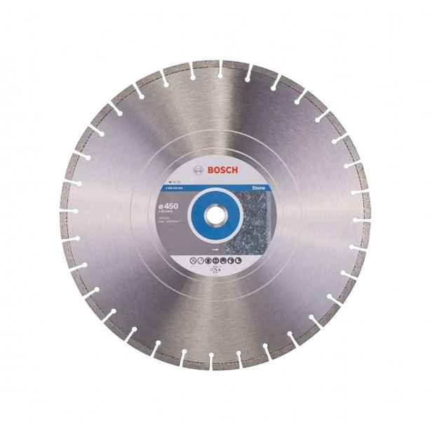 Bosch - Diamantový řezný kotouč na kámen 450x25,4 mm 2608602605