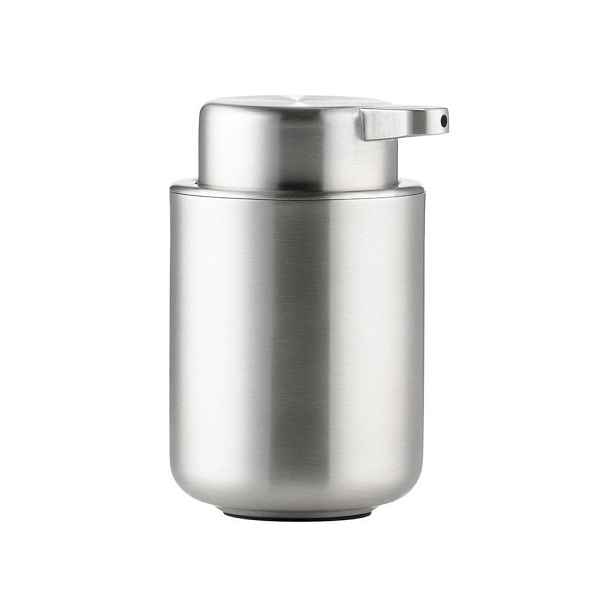 Dávkovač mýdla z nerezové oceli v matně stříbrné barvě 250 ml Ume Steel – Zone