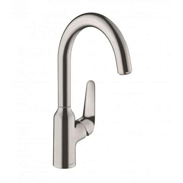Hansgrohe Focus M42 - Dřezová baterie M421-H220, vzhled nerezu 71802800