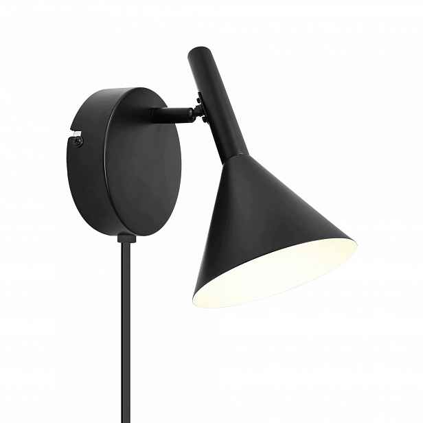 Nástěnné pohyblivé svítidlo Kov Černá GU10 Moderní Kelvis Nordlux 19 Cm