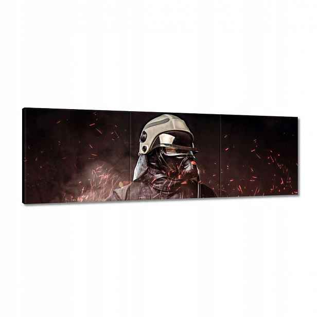 Obrazy 120x40 Profesionální hasič