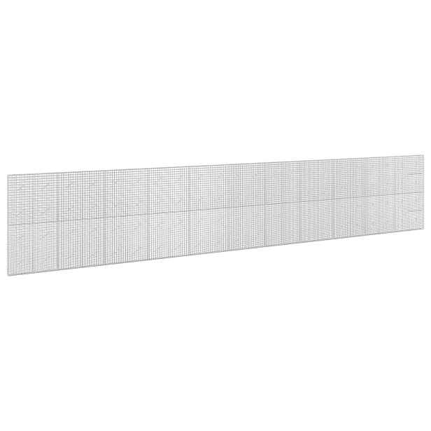 vidaXL Gabion s drátem 5 mm a síťkou 5x5 cm 1100x10x200 cm