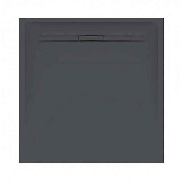Geberit Sestra - Sprchová vanička 90x90 cm, grafit 550.270.00.2
