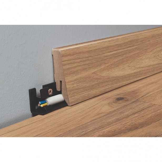 Lišta soklová Naturel hnědá, MDF, délka 260 cm, výška hrany 58 mm, K58C5549