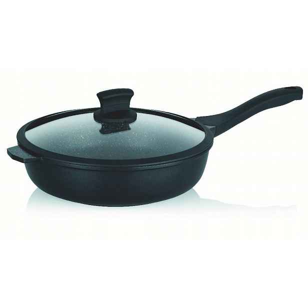 Pánev Stella Nova průměr 28 cm, nepřilnavá, černá KL-12227 Keld
