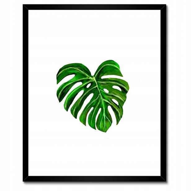 Plakáty v rámu 40x50 List Monsera děravé