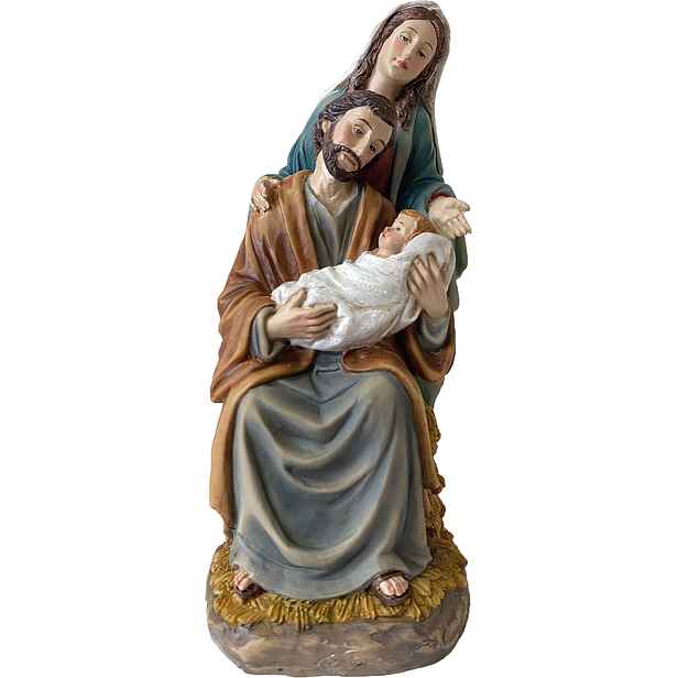 Figura Svatá Vánoční Rodina *vánoce* 21 cm vysoká Vánoce