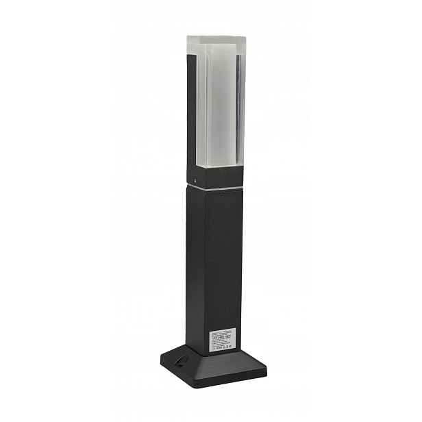Led zahradní lampa 10W, výška 40 cm, jasné světlo