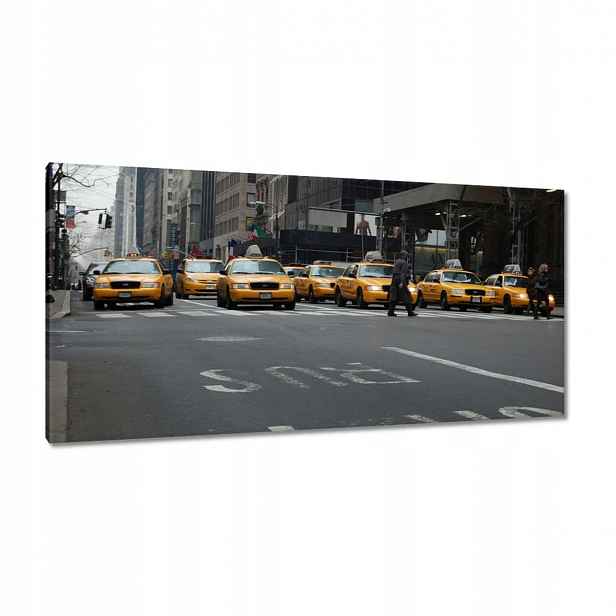 Obrazy 115x55 New York žluté taxíky