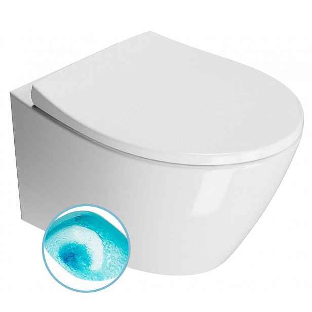 Sapho GSI Modo - Závěsné WC, Swirlflush, ExtraGlaze, bílá 981611