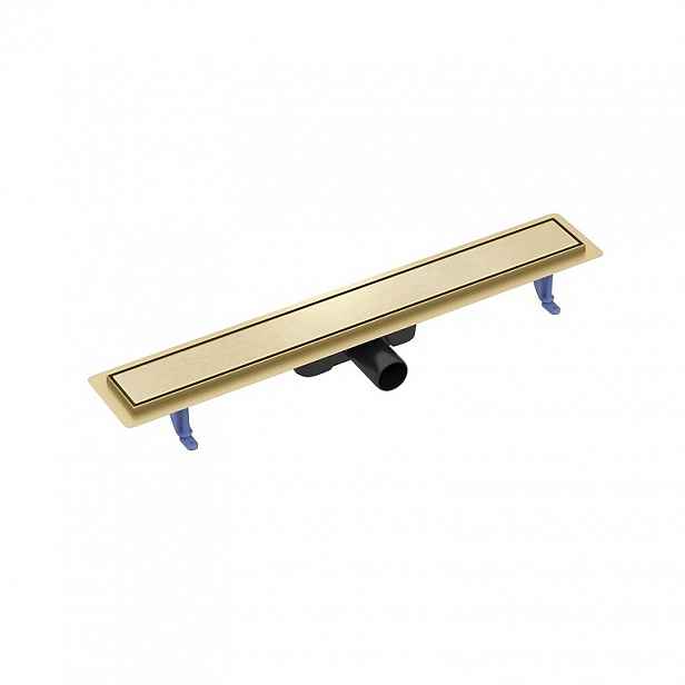 Lineární odtok Cersanit Tako 70 cm Oboustranný zlatý kartáčovaný S204-054