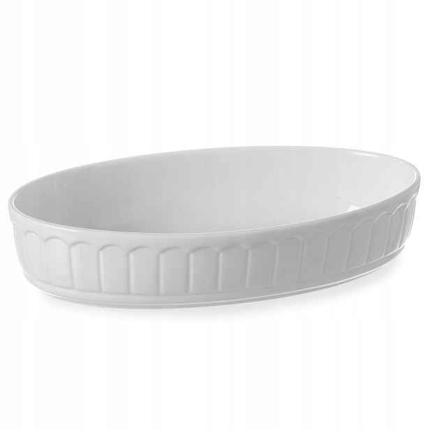 Zapékací nádoba oválná z porcelánu Rustica 245x145x55 mm