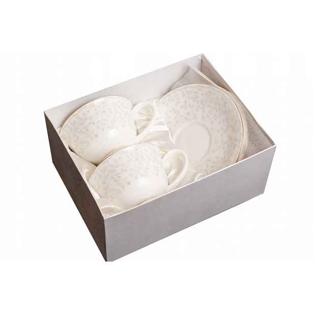2 Šálky Kostkového Porcelánu Jako Dárek V Krabičce