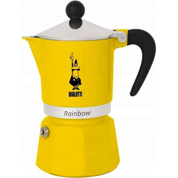 Bialetti kávovar Rainbow 6tz Žlutý