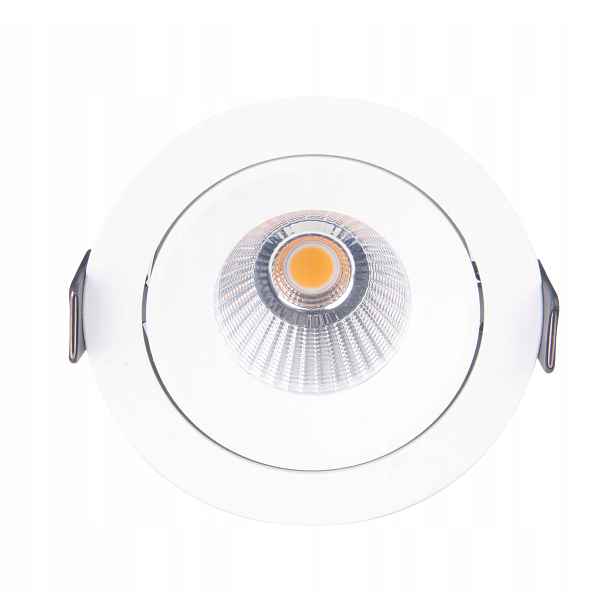 Maxlight Led podomítkové svítidlo 12W IP65 Kulaté Stropní Svítidlo Bílé pohyblivé Cyklop