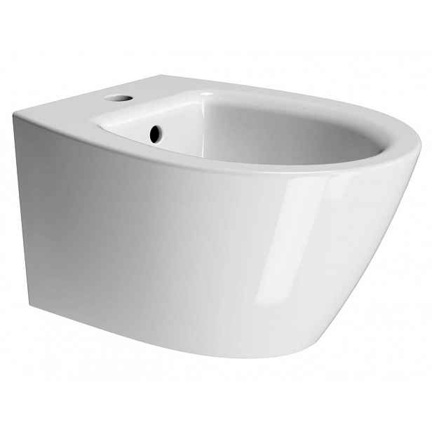 Sapho GSI Modo - Závěsný bidet, otvor pro baterii, ExtraGlaze, bílá 9864111