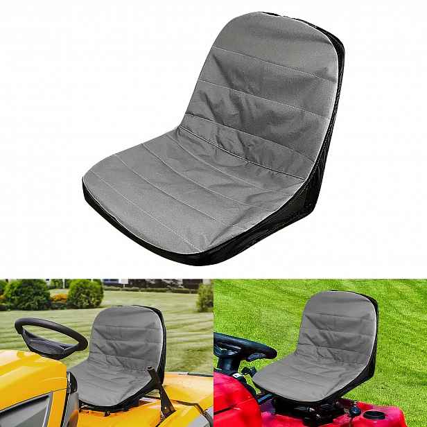 TEMU Odolný potah sedadla sekačky na trávu, vhodný pro sekačky na trávu, materiál 600D Oxford, snadná instalace, doplňky pro venkovní traktory, dárky