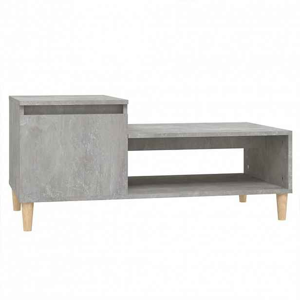 vidaXL Konferenční stolek betonově šedý 100x50x45 cm kompozitní dřevo