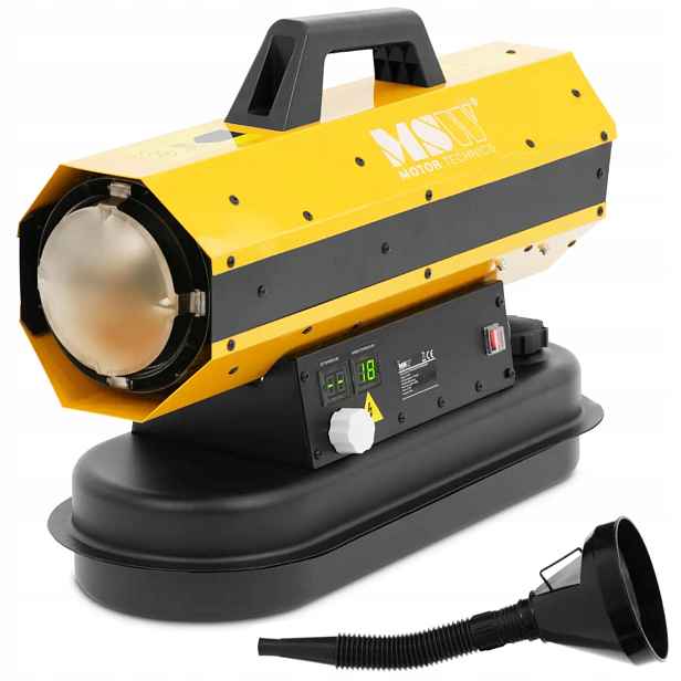 Olejový ohřívač dmychadla pro vytápění dílny haly 12 l 20 kW