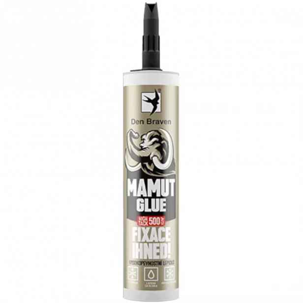 Lepidlo Den Braven Mamut Glue High Tack 290 ml černý