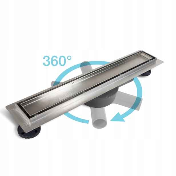Lineární Odtok Nízký 50 cm Balneo 360 otočný