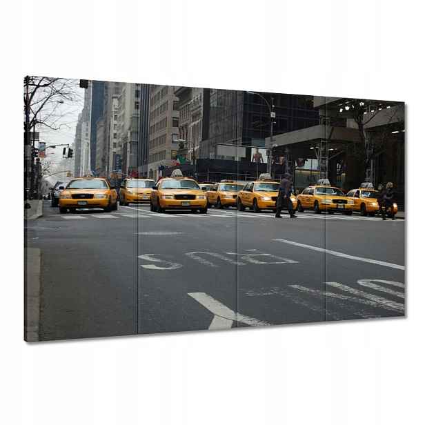 Obrazy 120x80 New York žluté taxíky