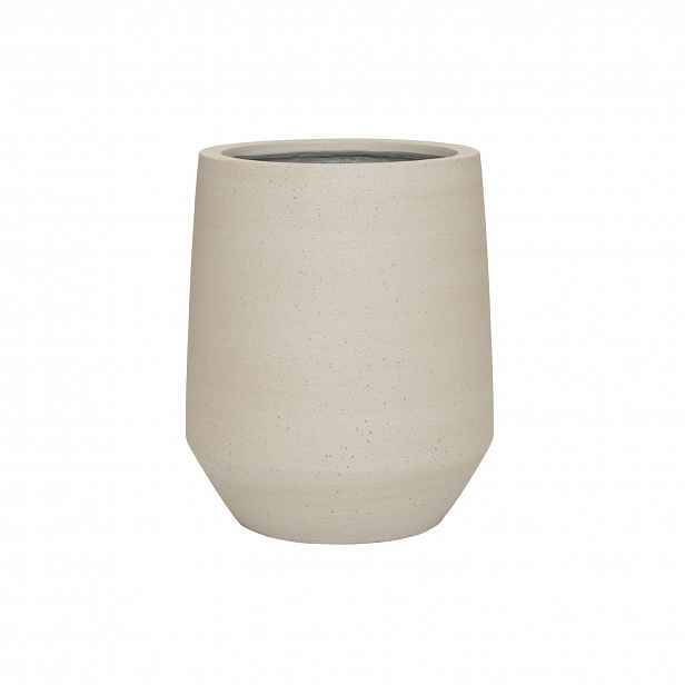 Květináč Harith High, jemná béžová, více velkostí - Pottery Pots Velikost: L - ⌀ 53, v. 68 cm