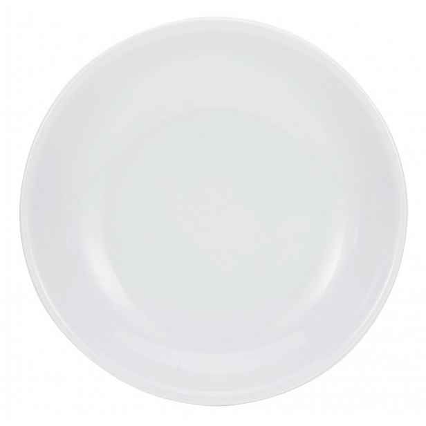 Mělký talíř Bistrot 25 cm, bílý