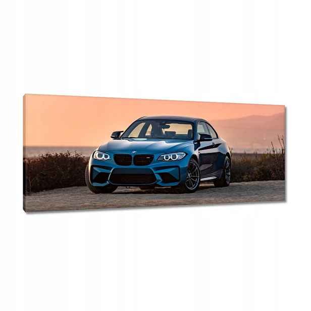 Obrazy 100x40 Západ slunce Bmw Auto